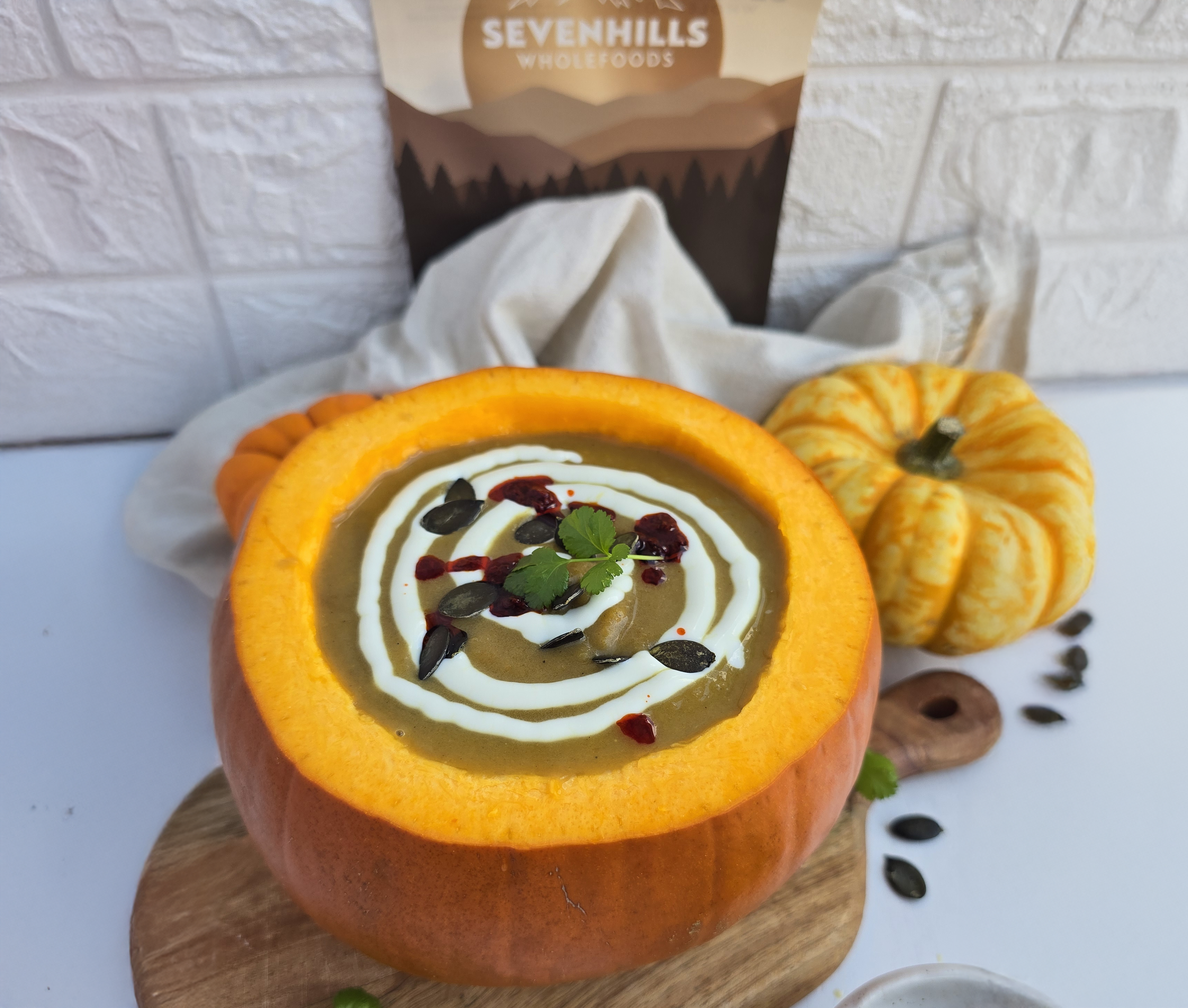 Cozy Pumpkin & Mushroom Soup