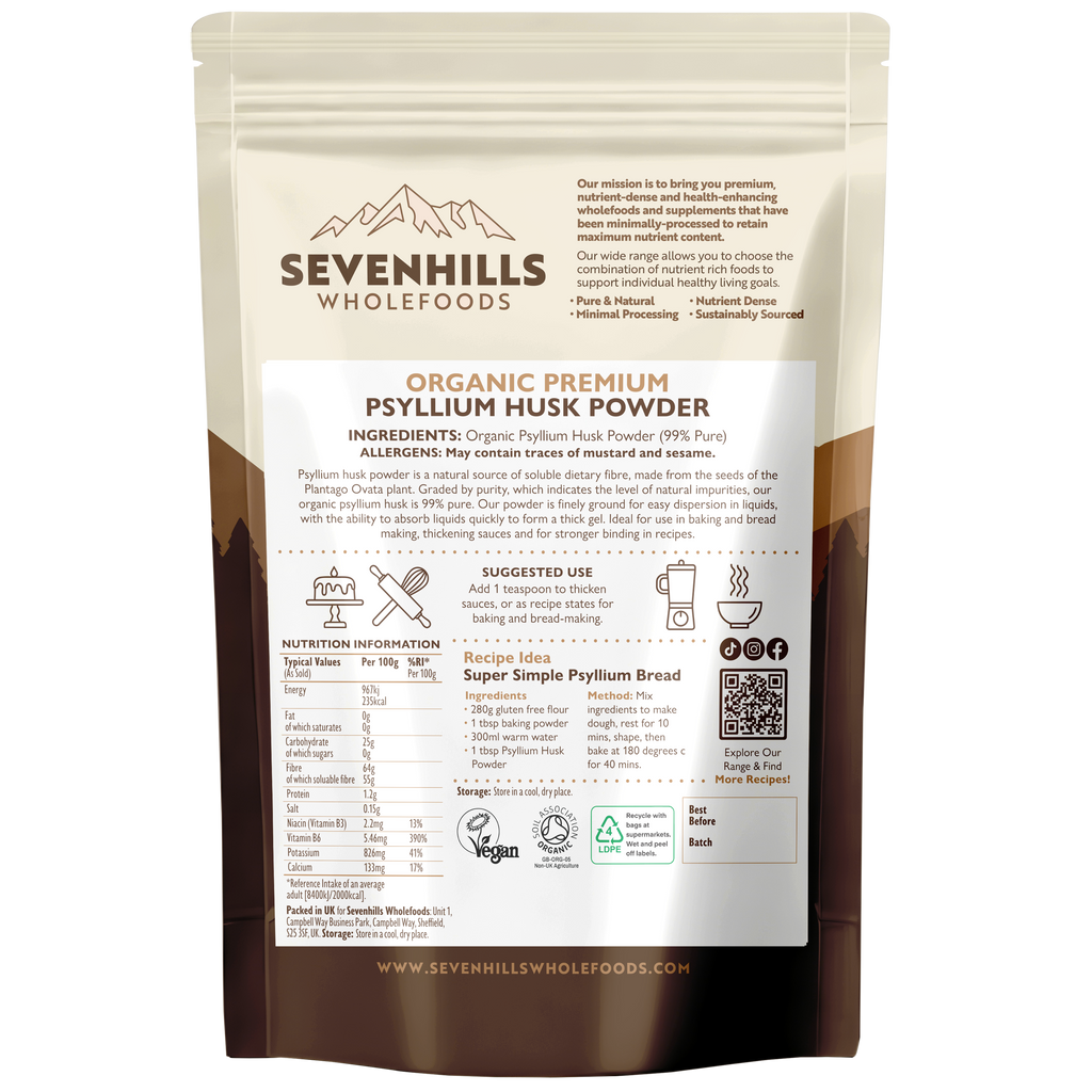 Organic Psyllium Husk Powder