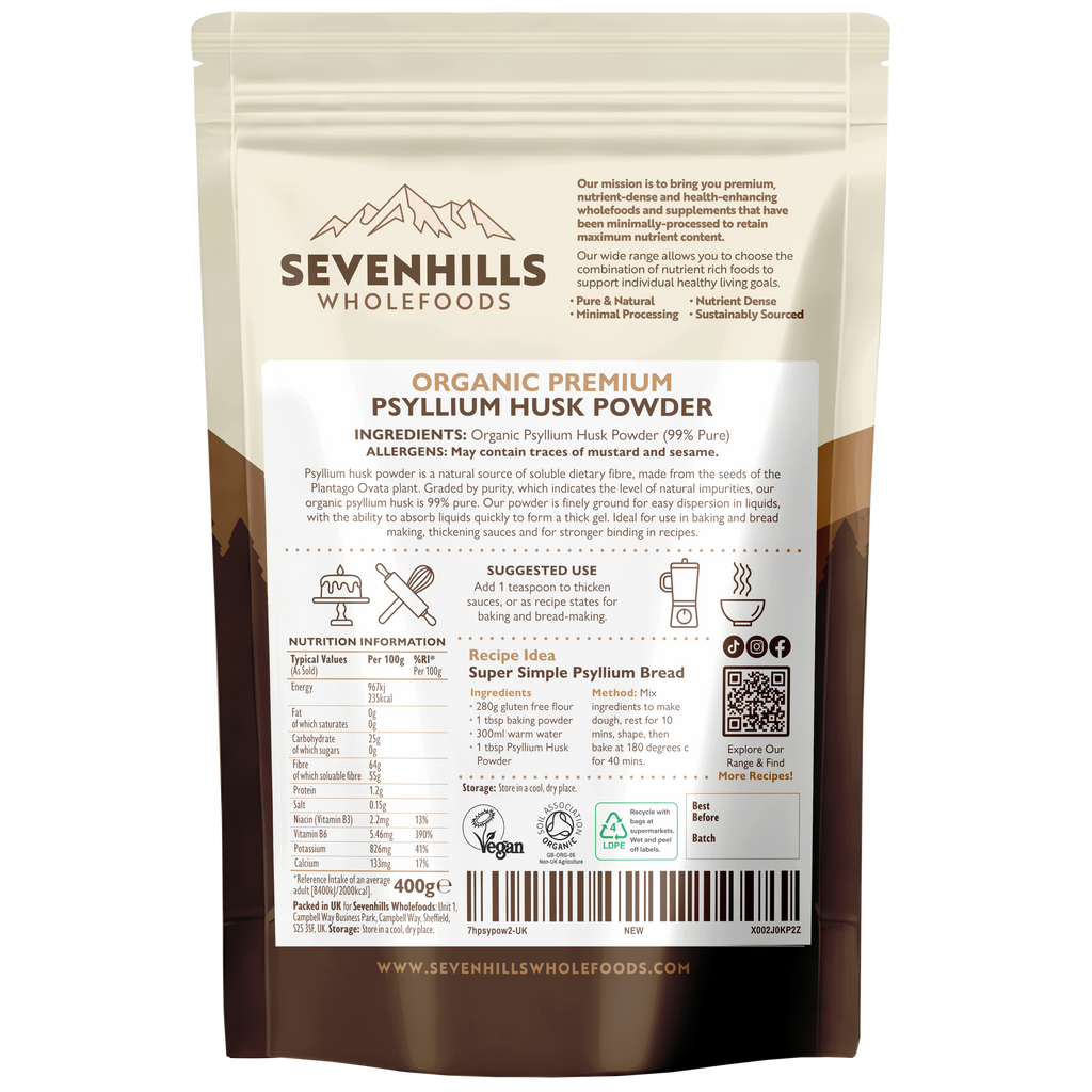 Organic Psyllium Husk Powder