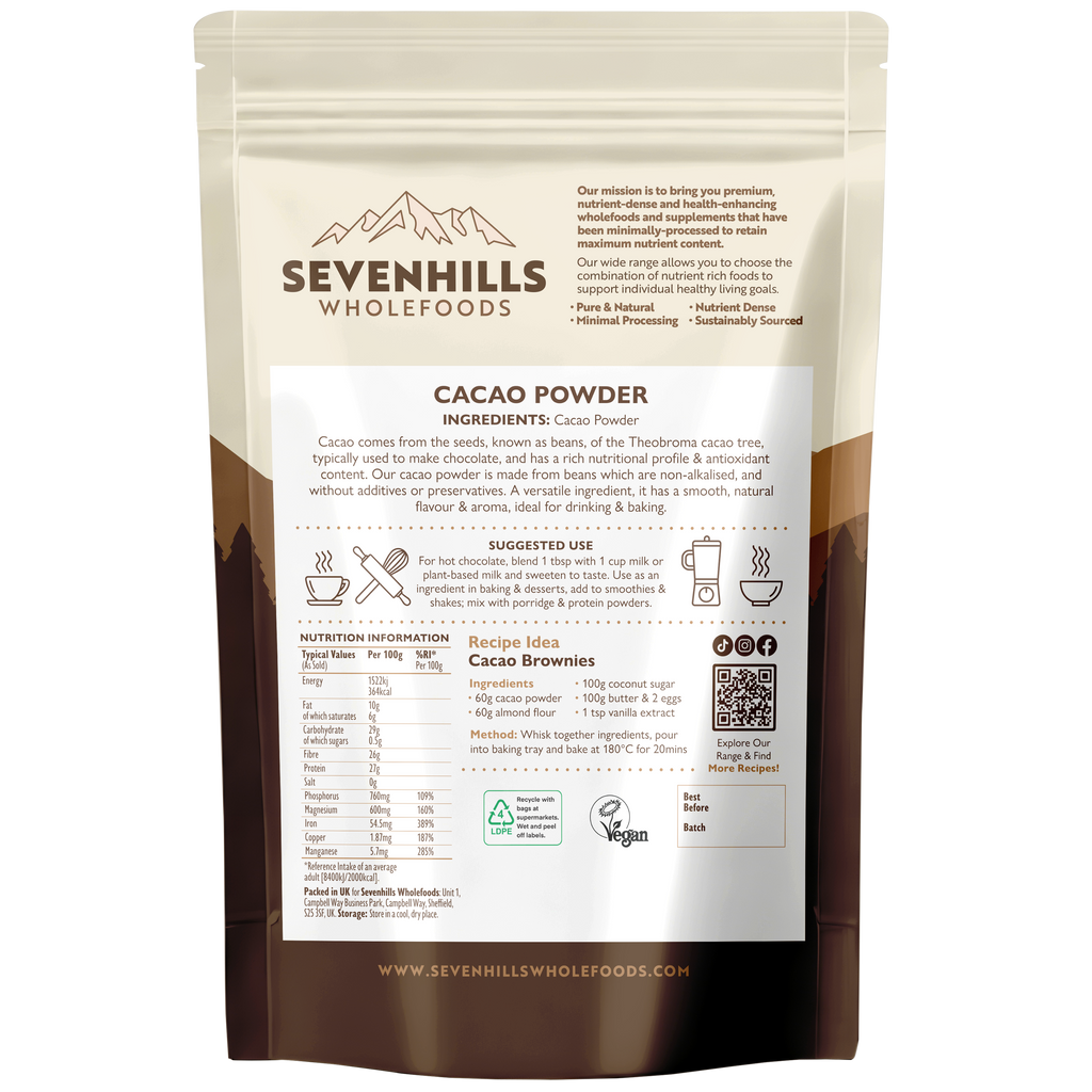 Premium Non-alkalised Cacao Powder