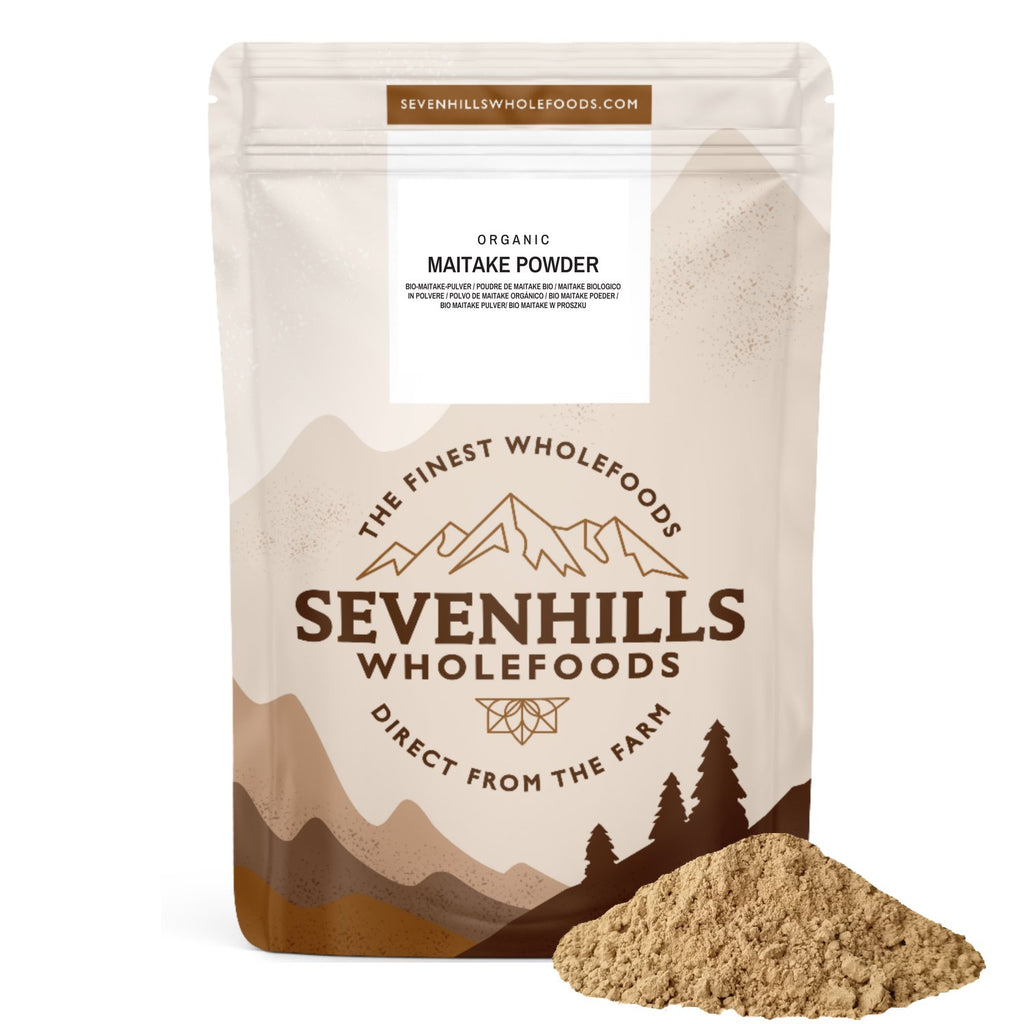 Organic Maitake Mushroom Powder Sevenhills Wholefoods