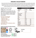 Organic Cacao Powder - Non-alkalised