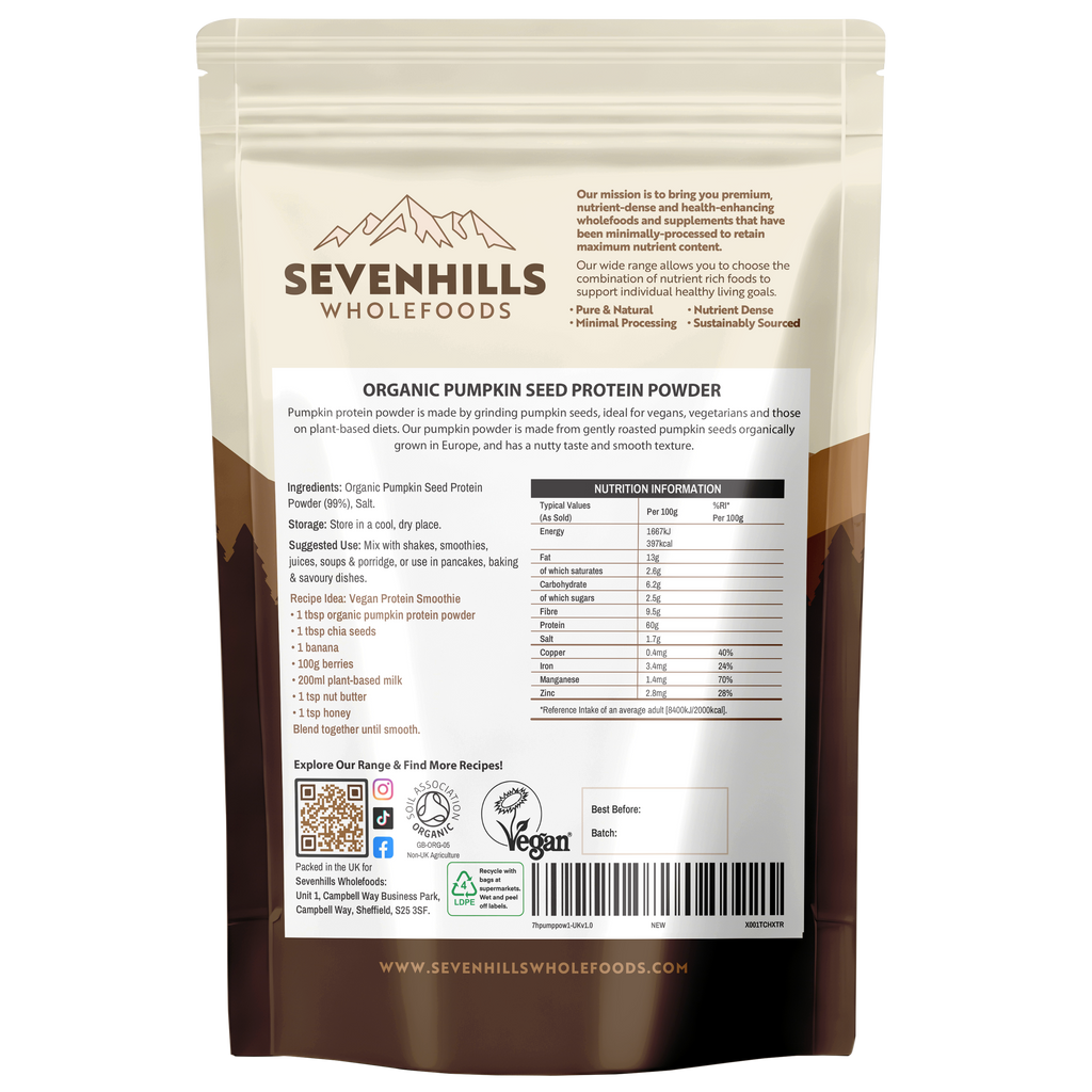 Organic Pumpkin Seed Protein Powder
