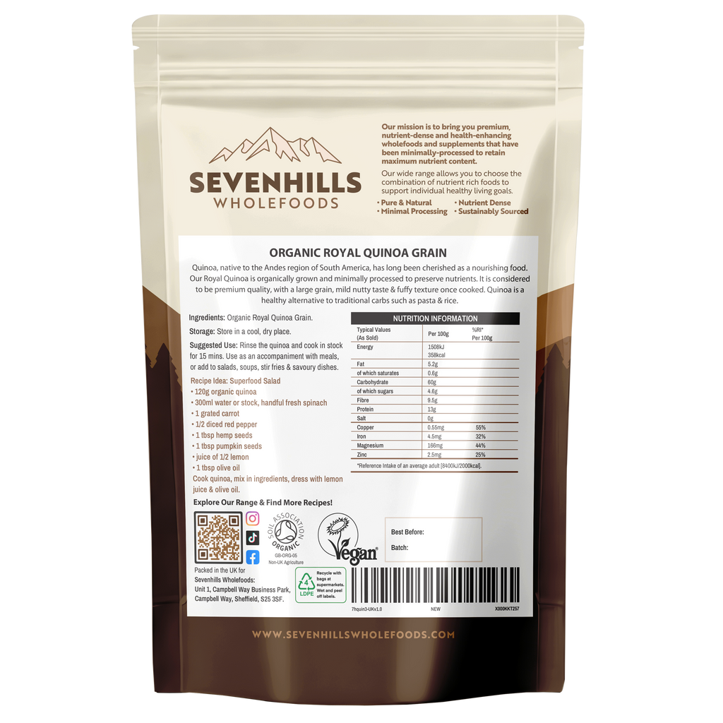 Organic Royal Quinoa Grain