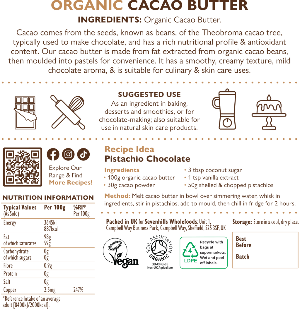 Organic Cacao Butter