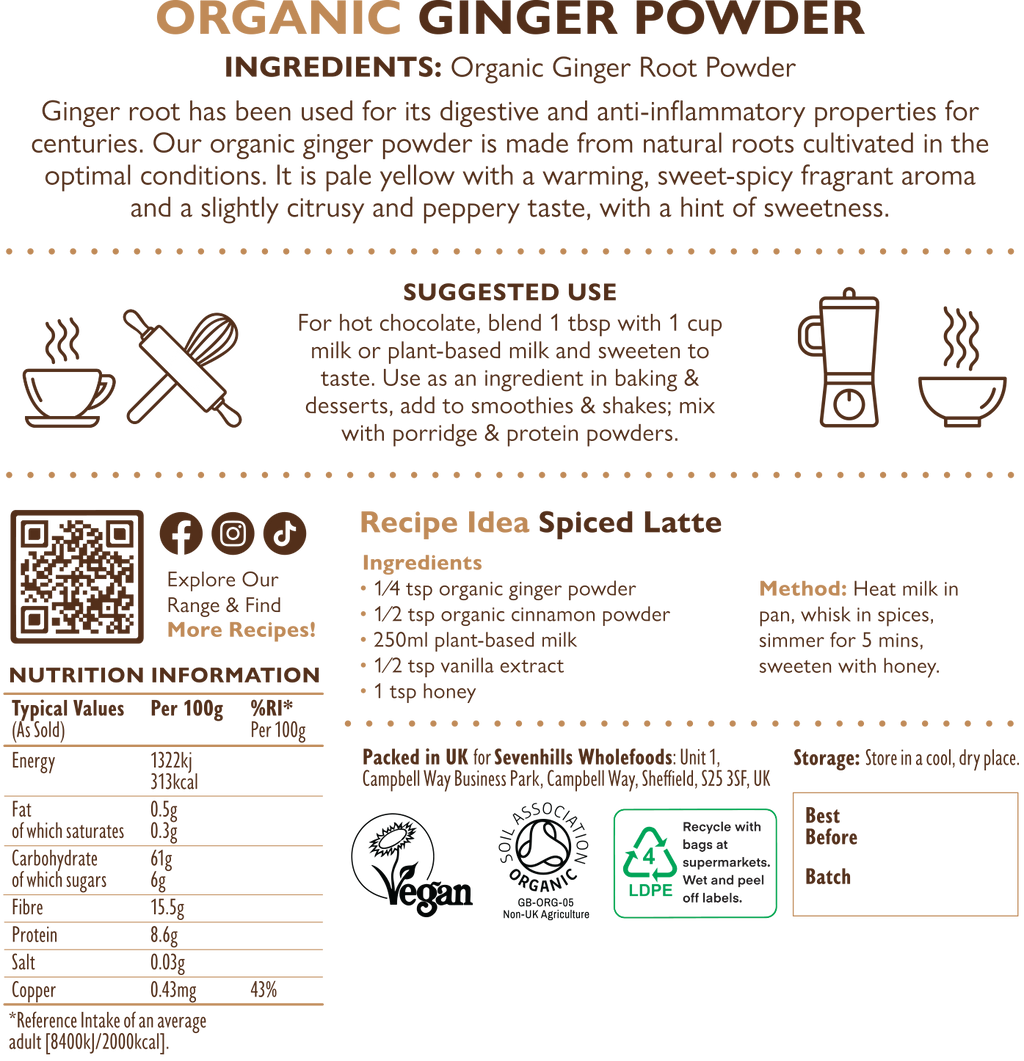 Organic Ginger Powder