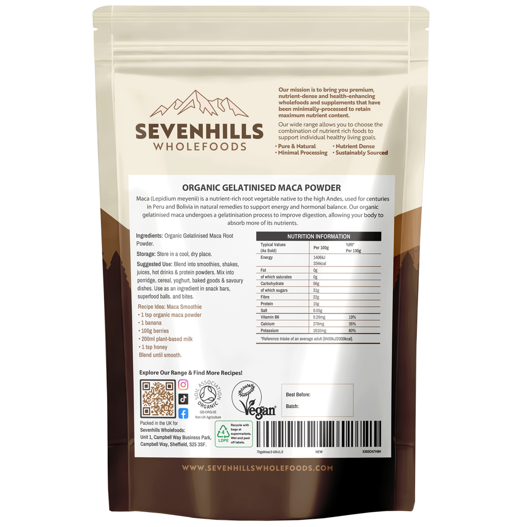 Organic Gelatinised Maca Powder