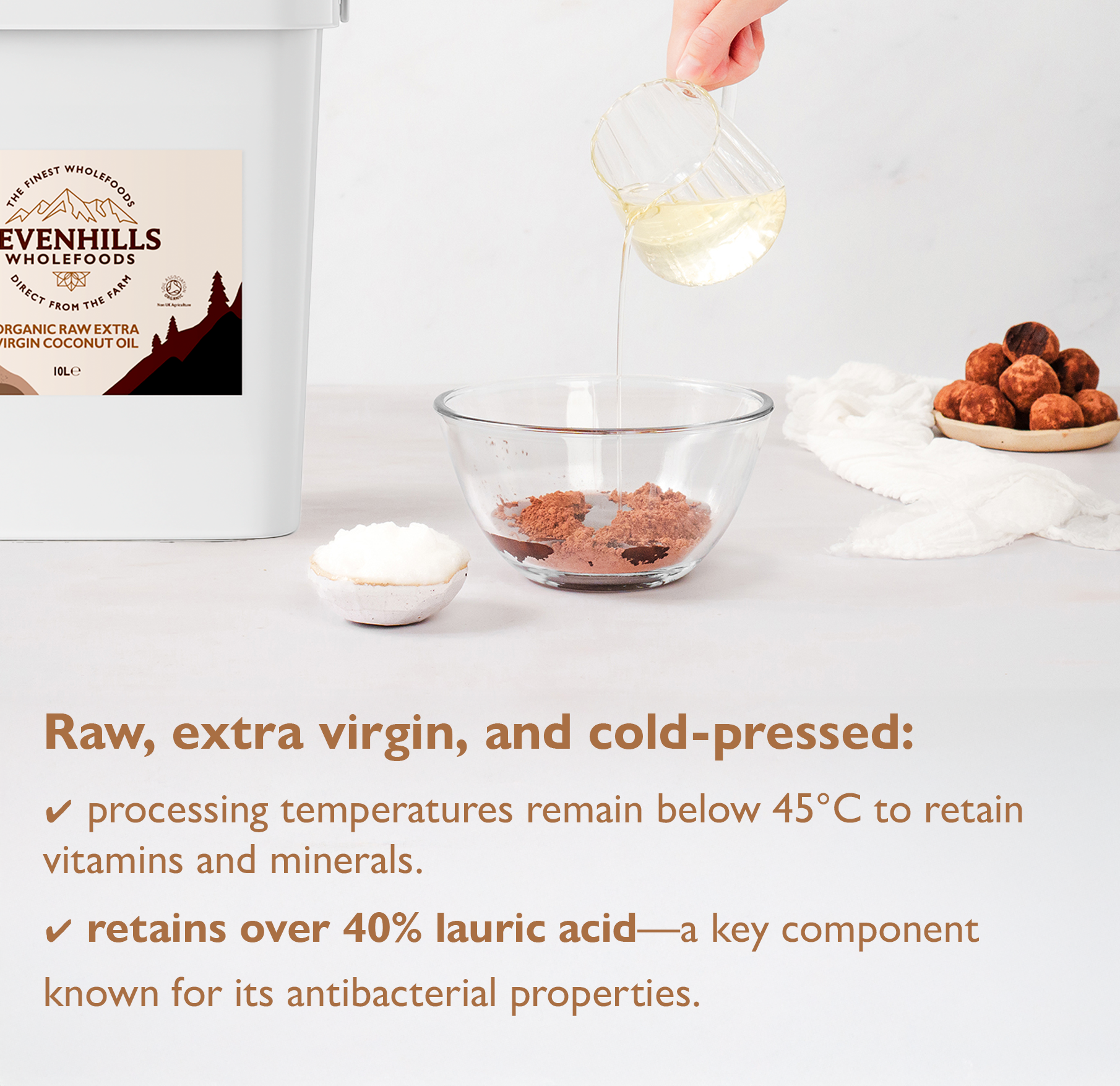 Organic Extra Virgin Raw Coconut Oil