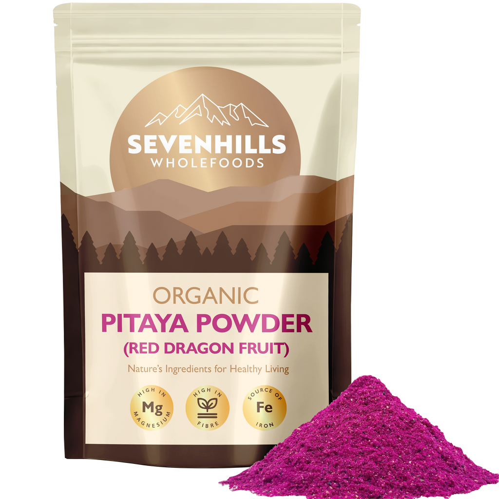 Organic Pitaya (Dragon Fruit) Powder, Freeze Dried