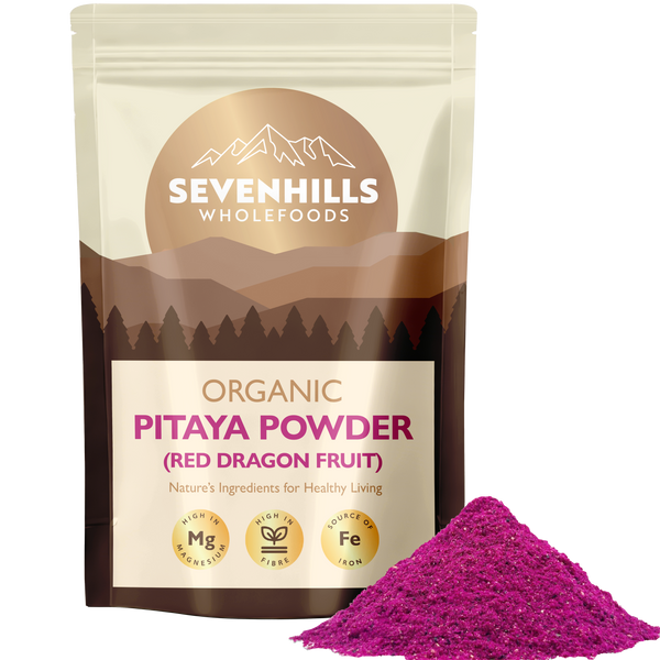 Organic Pitaya (Dragon Fruit) Powder, Freeze Dried