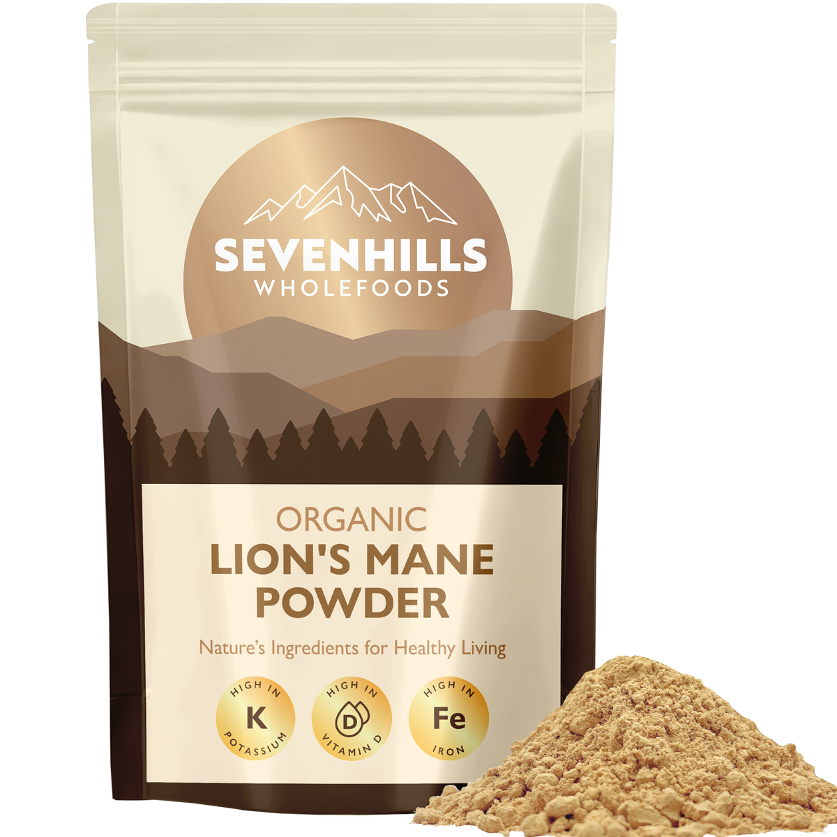 Organic Lion's Mane Mushroom Powder