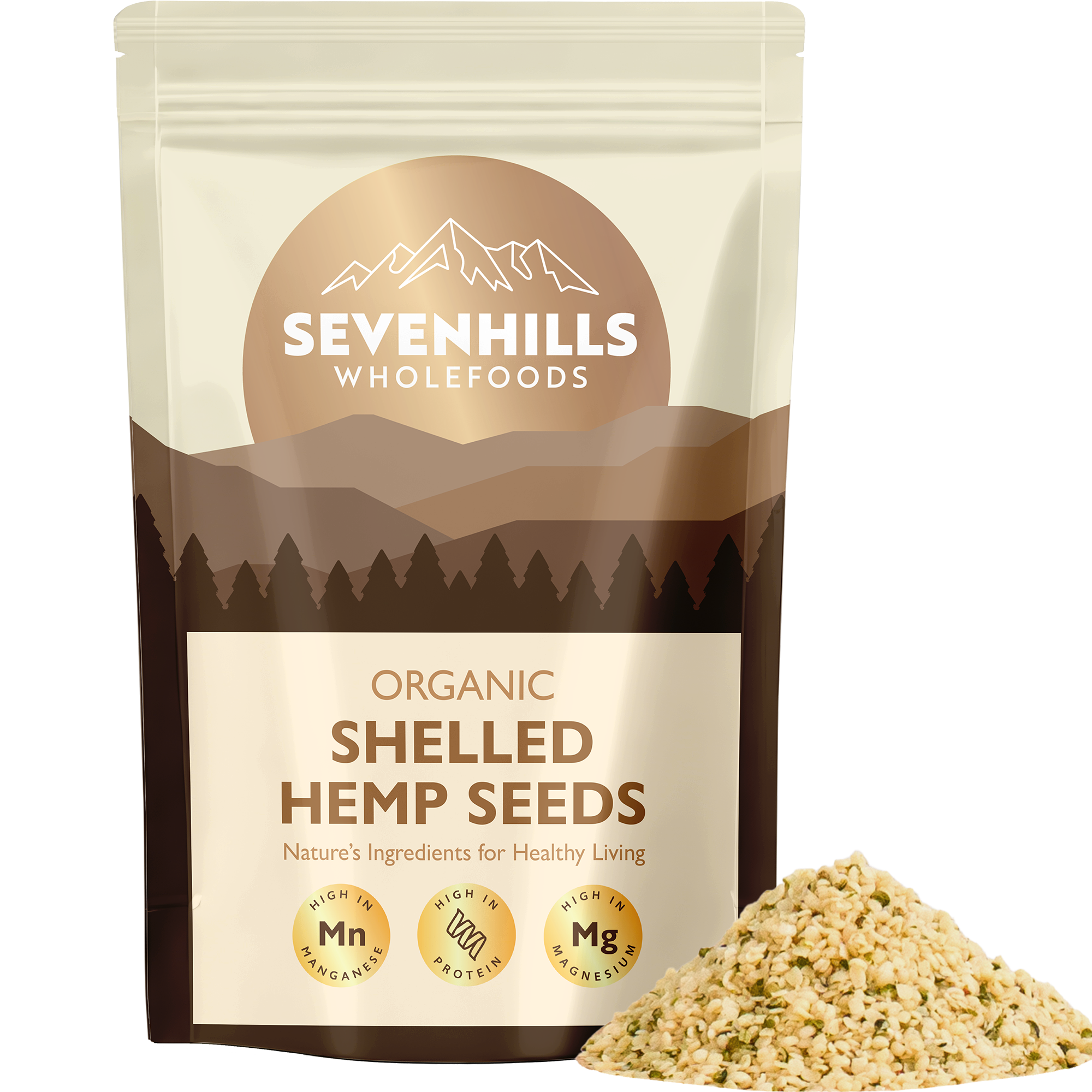Organic Shelled Hemp Seeds