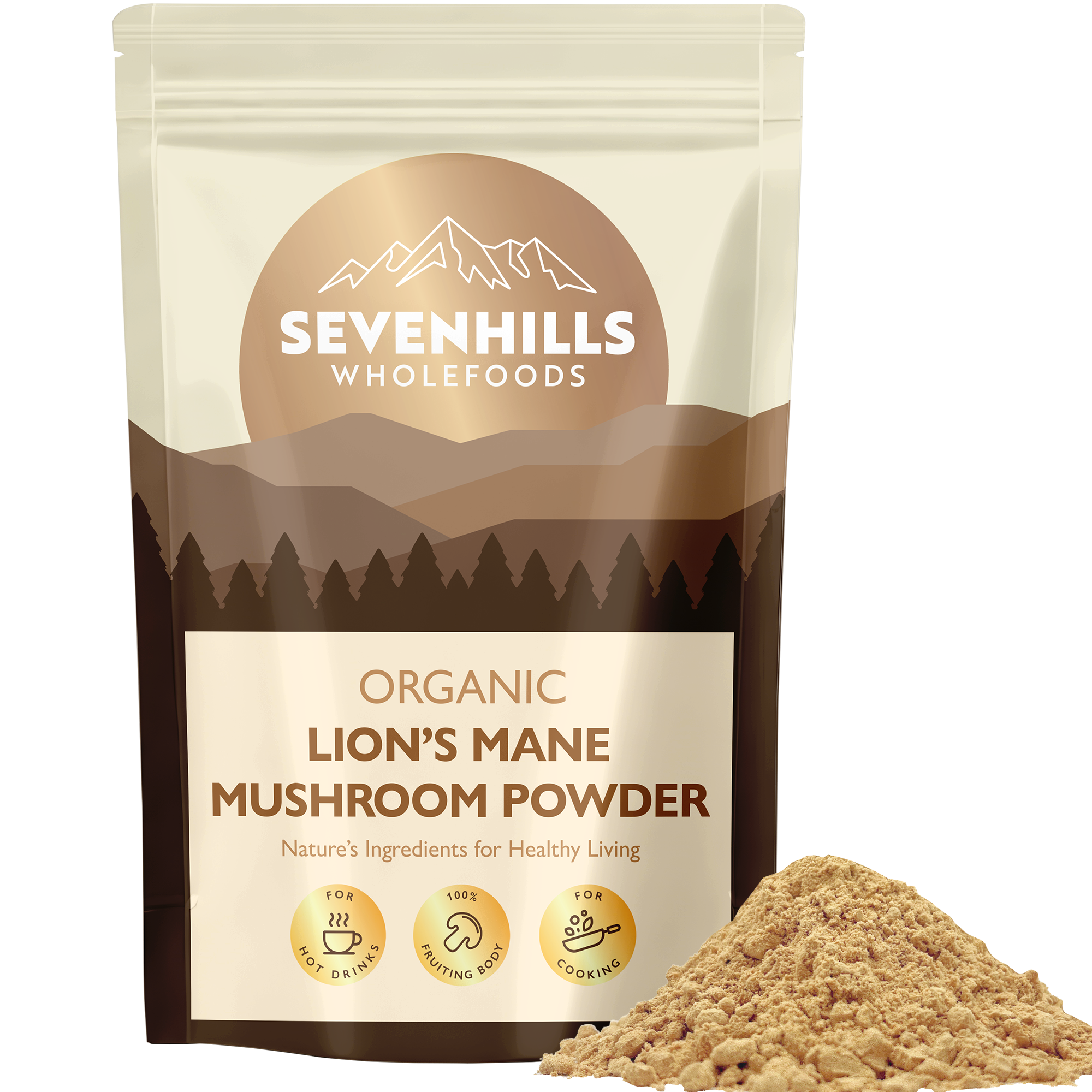 Organic Lion's Mane Mushroom Powder