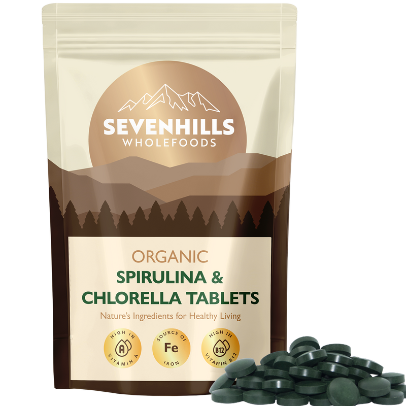 Organic Chlorella & Spirulina Tablets