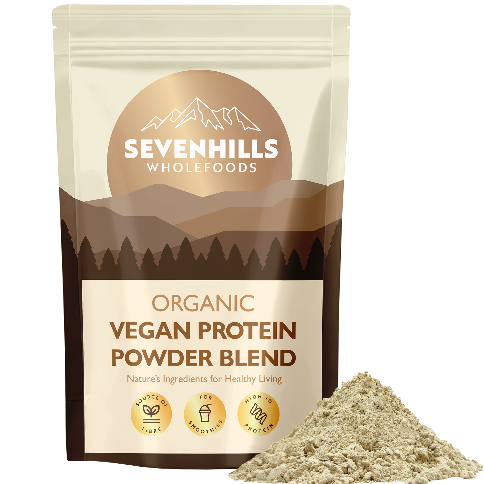 Organic Vegan Natural Protein Powder Blend