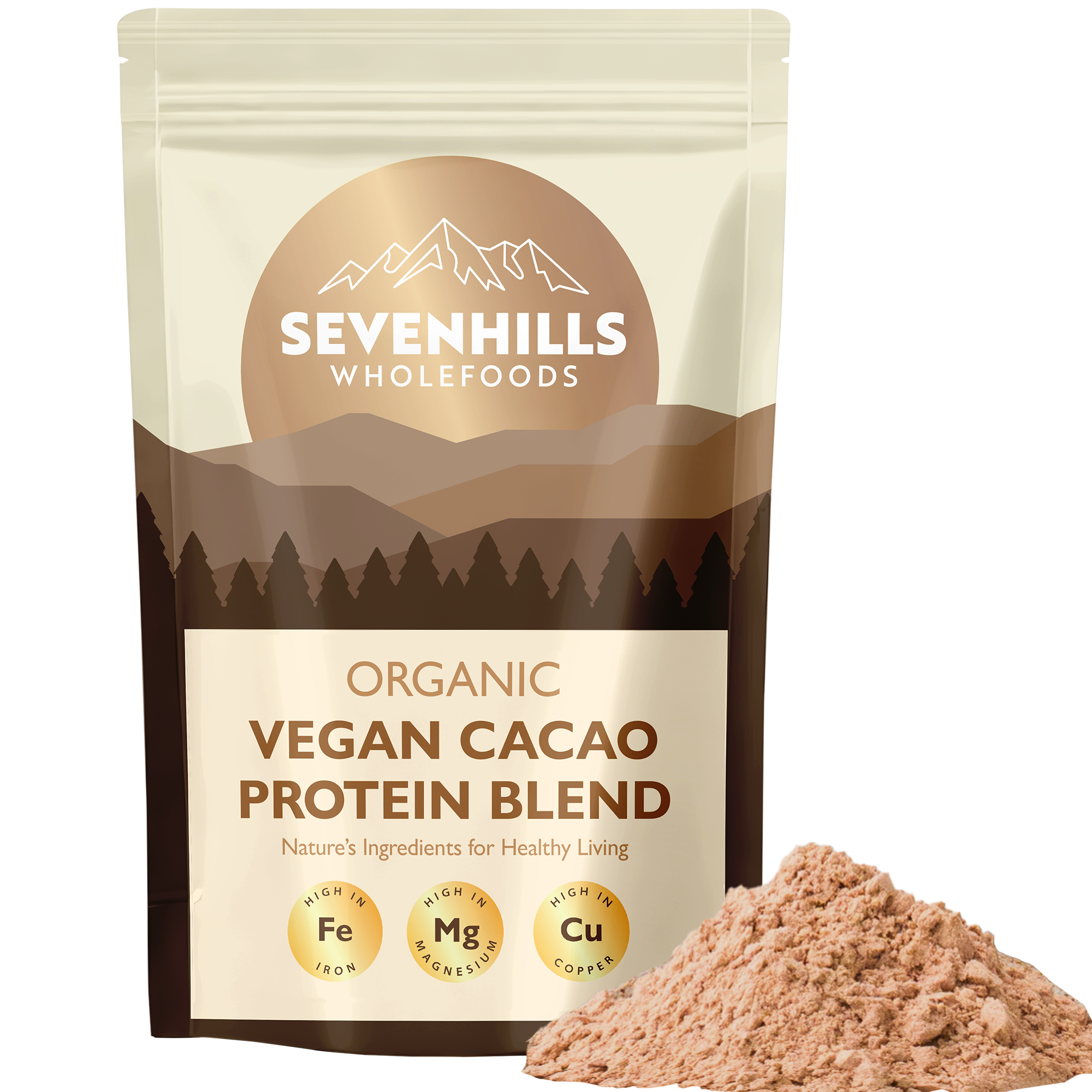 Organic Super Cacao Vegan Protein Powder