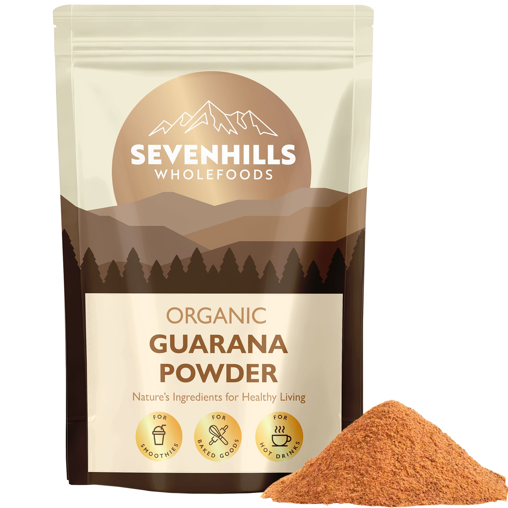 Organic Raw Guarana Powder
