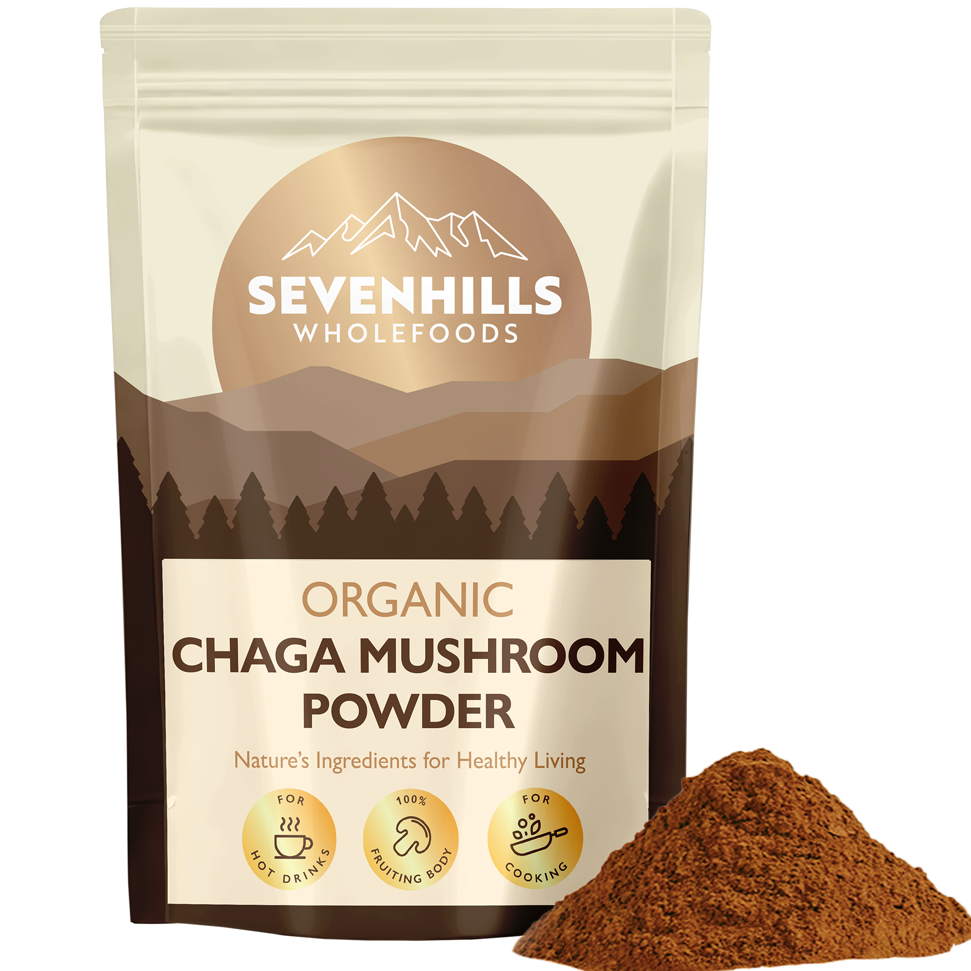 Organic Chaga Mushroom Powder