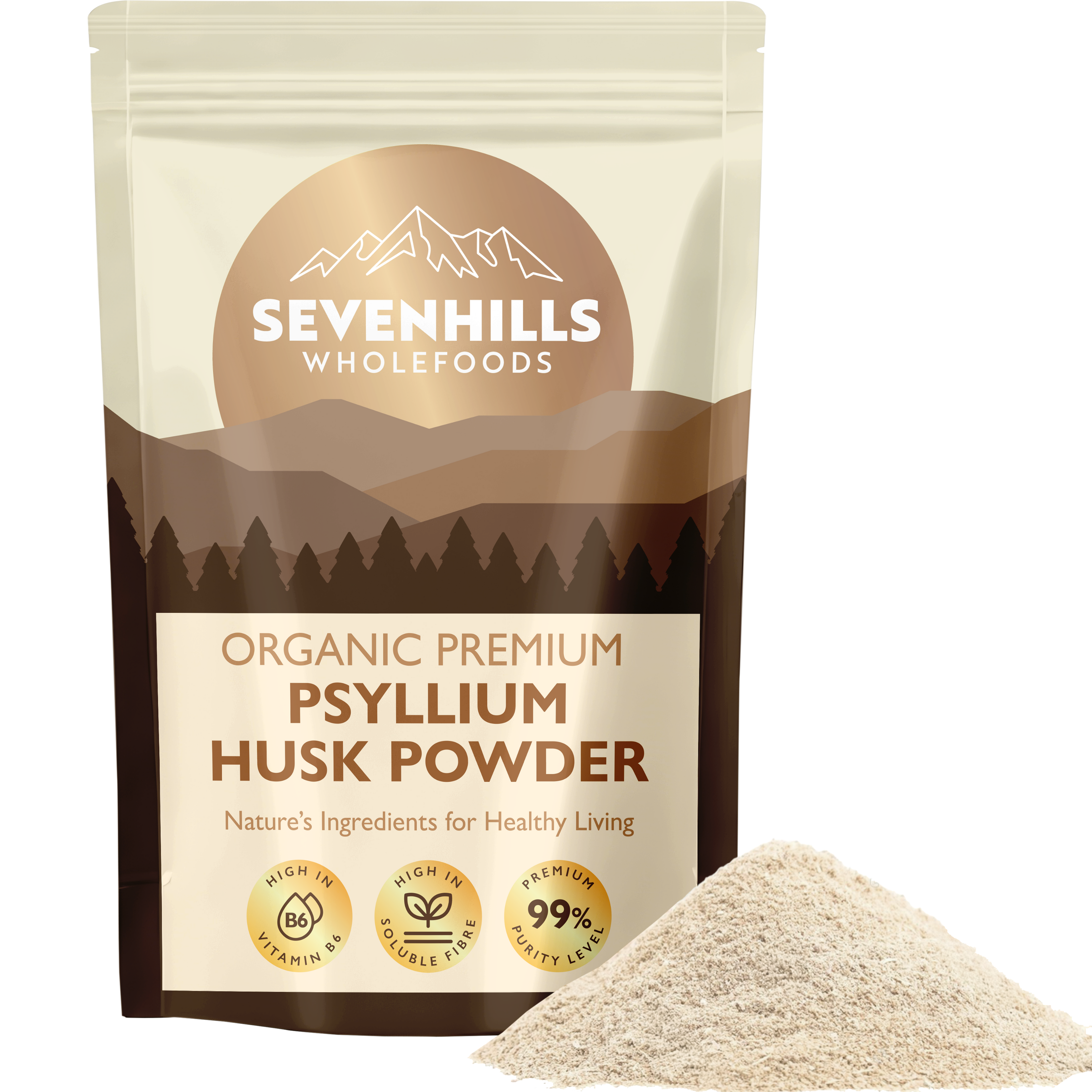 Organic Psyllium Husk Powder
