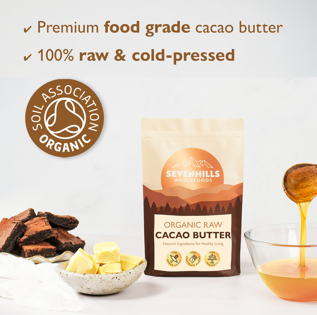 Organic Raw Cacao Butter (Chunks)