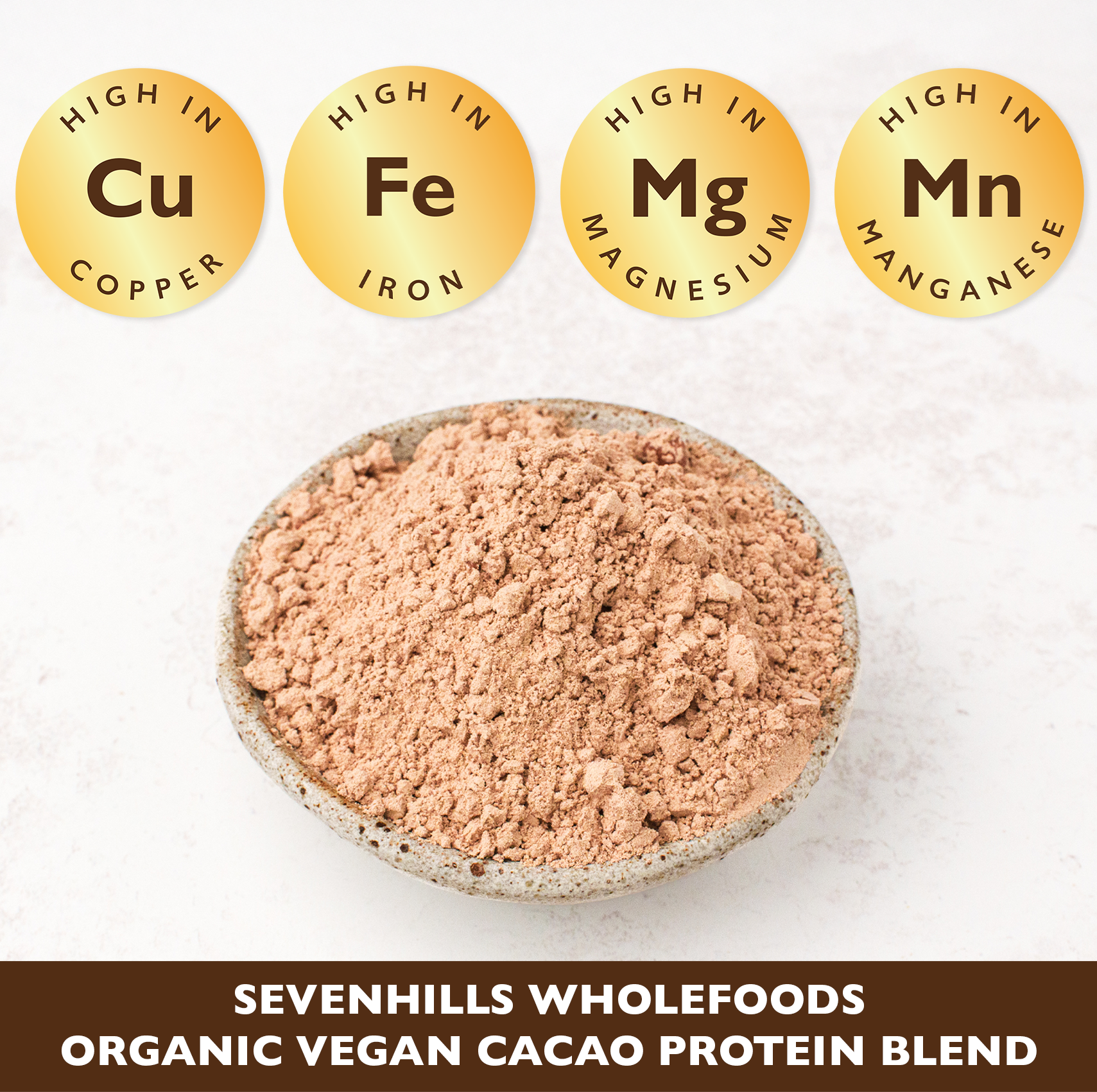 Organic Super Cacao Vegan Protein Powder
