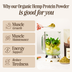 Organic Raw Hemp Protein Powder
