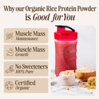 Organic Brown Rice Protein Powder