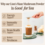 Organic Lion's Mane Mushroom Powder