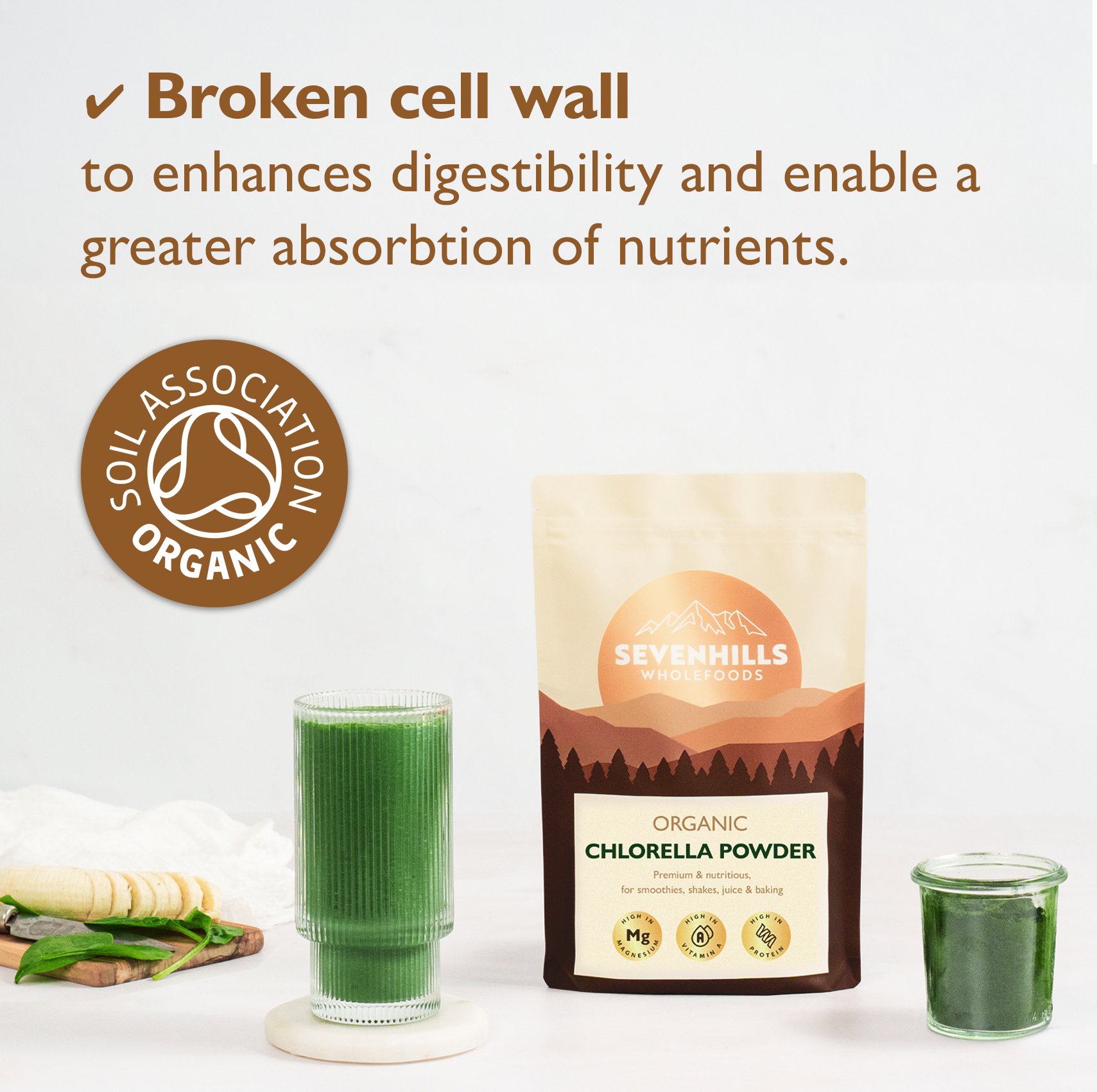Organic Chlorella Powder