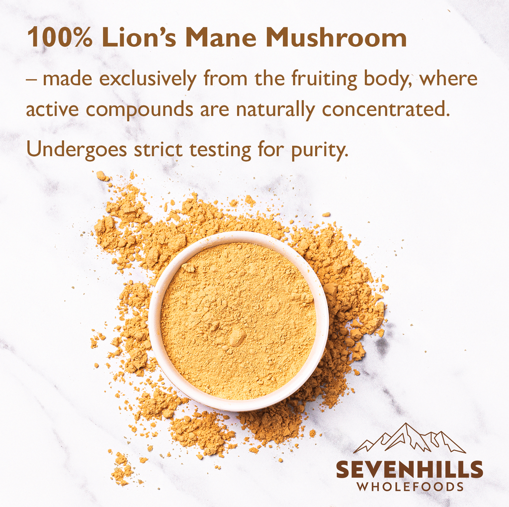Organic Lion's Mane Mushroom Powder