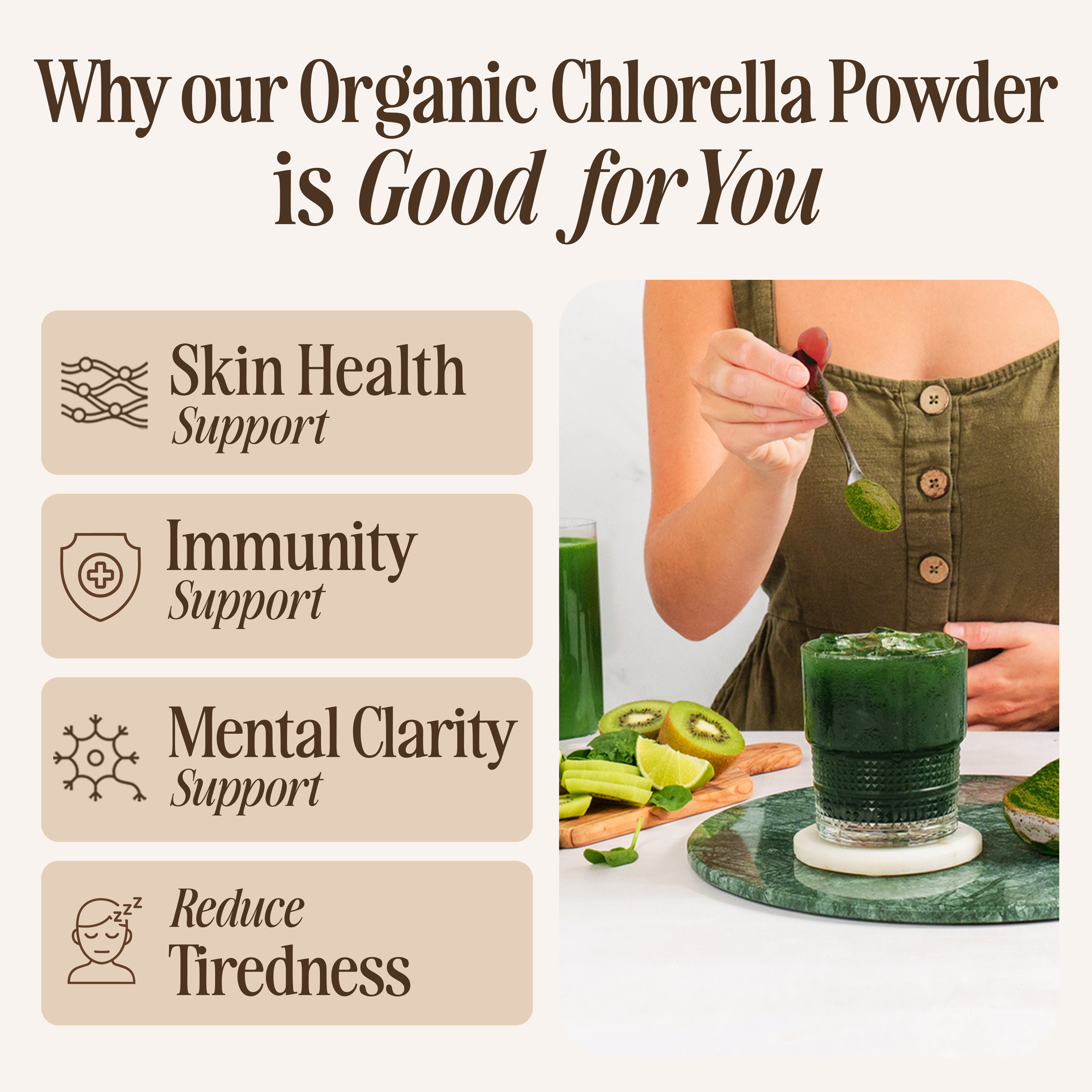 Organic Chlorella Powder