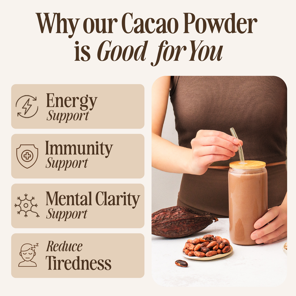 Organic Cacao Powder - Non-alkalised