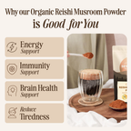 Organic Reishi Mushroom Powder