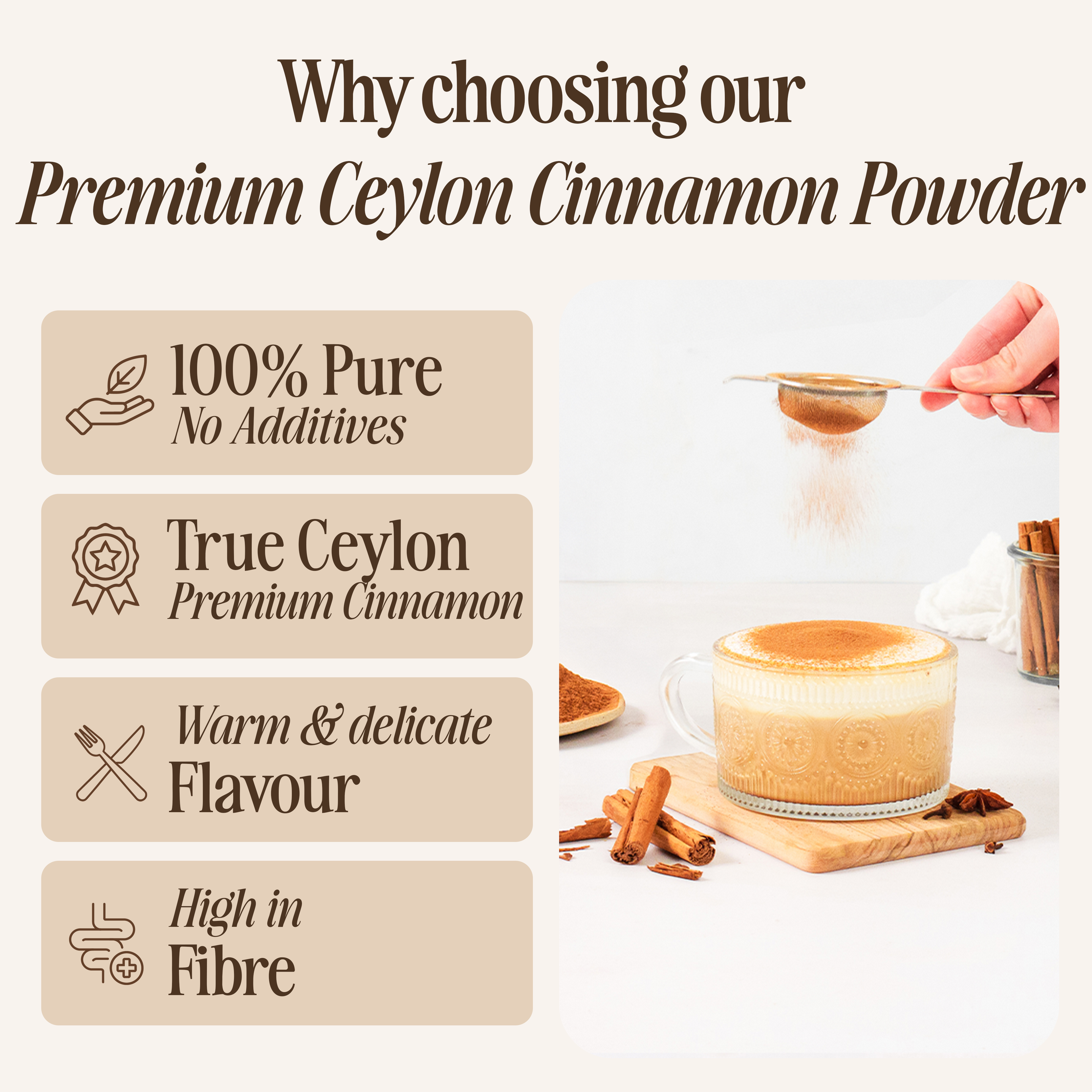 Premium Ceylon Cinnamon Powder