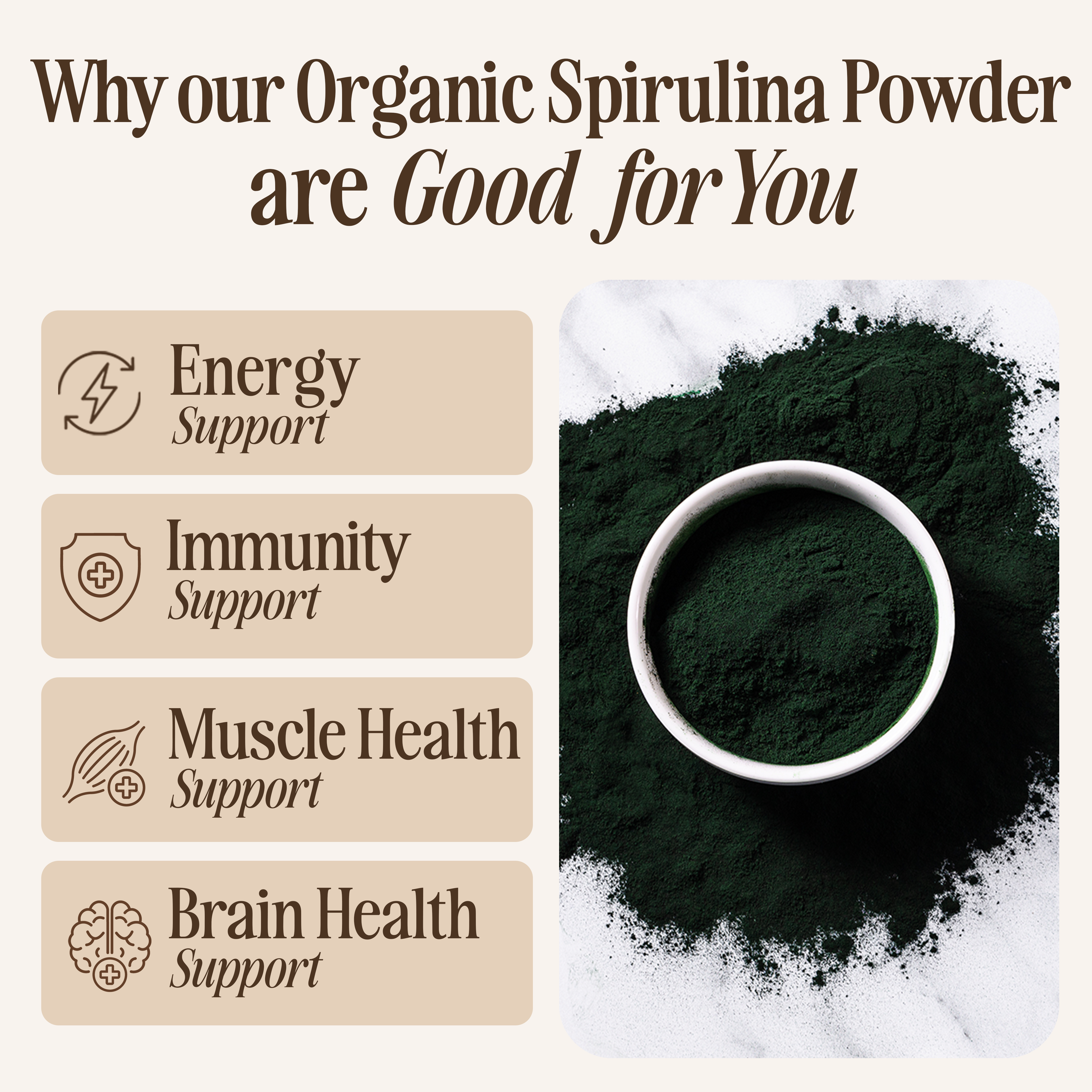 Organic Spirulina Powder