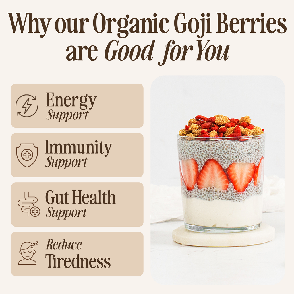 Organic Raw Goji Berries