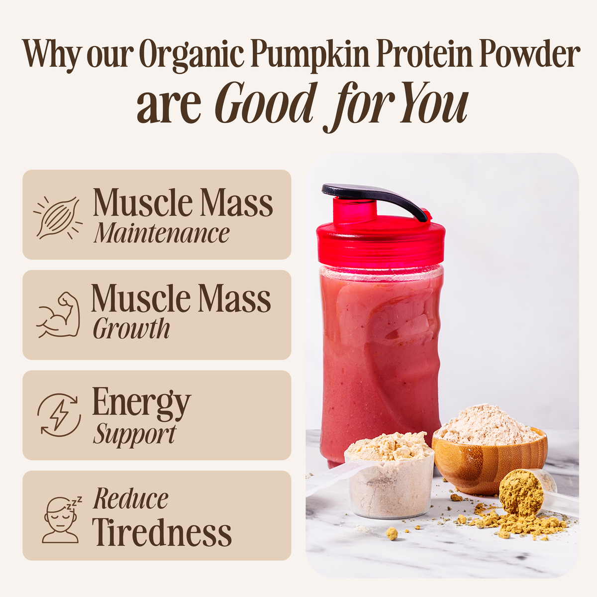 Organic Pumpkin Seed Protein Powder