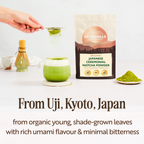 Organic Japanese Ceremonial Matcha Green Tea Powder