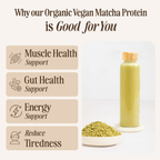 Organic Vegan Matcha Protein Blend