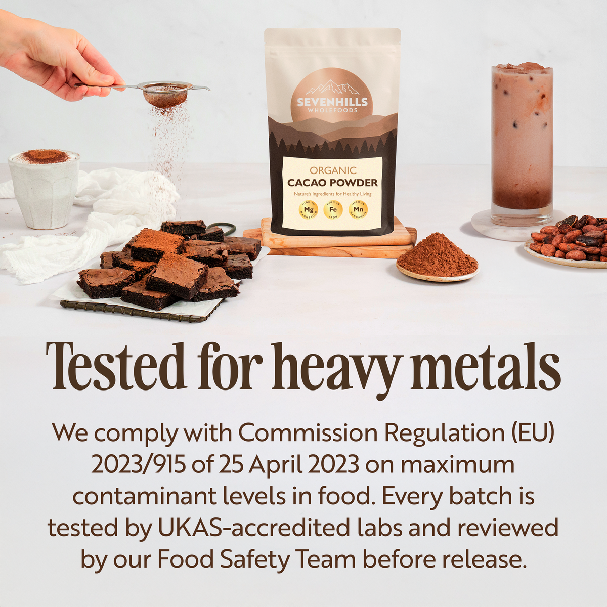 Organic Cacao Powder - Non-alkalised