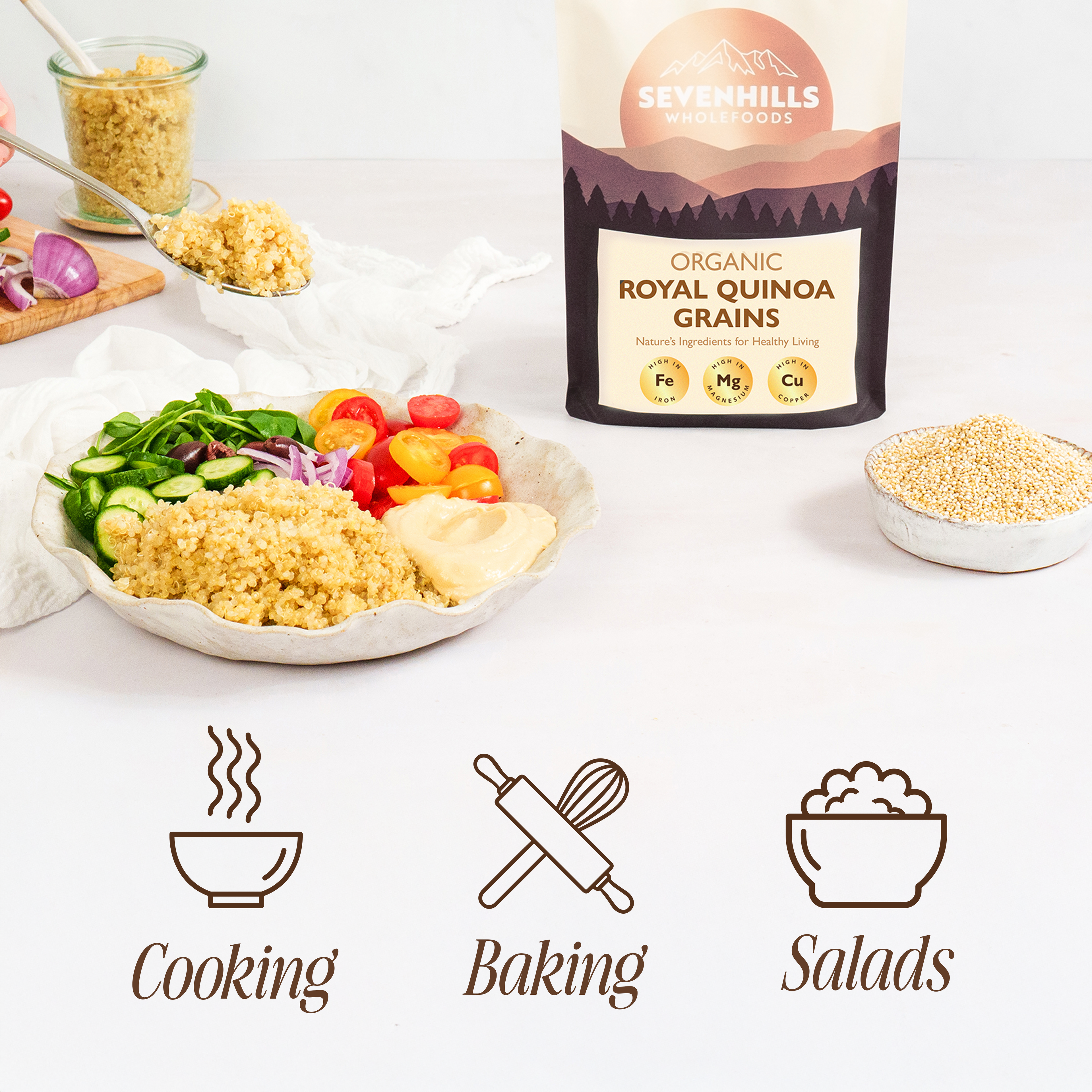 Organic Royal Quinoa Grain