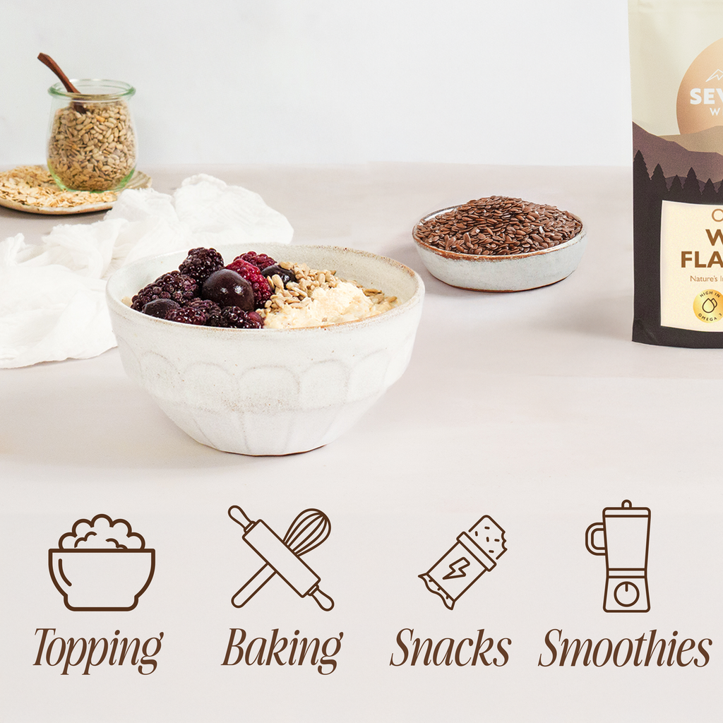 Organic Whole Flax Seeds
