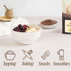 Organic Whole Flax Seeds