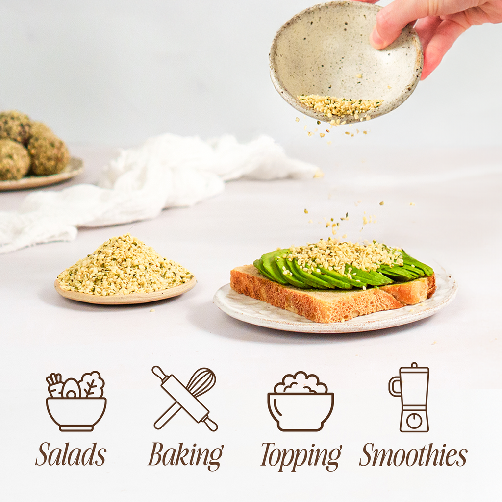 Organic Shelled Hemp Seeds