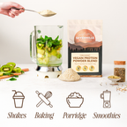 Organic Vegan Protein Blend with Pea, Hemp & Rice