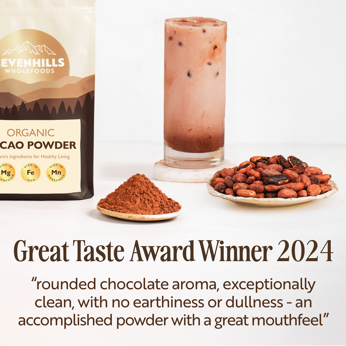 Organic Cacao Powder - Non-alkalised