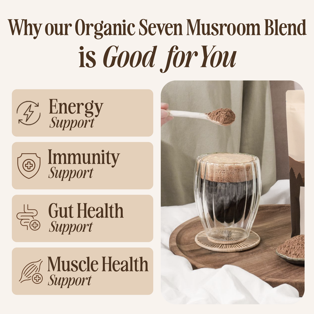 Organic Seven Mushroom Blend
